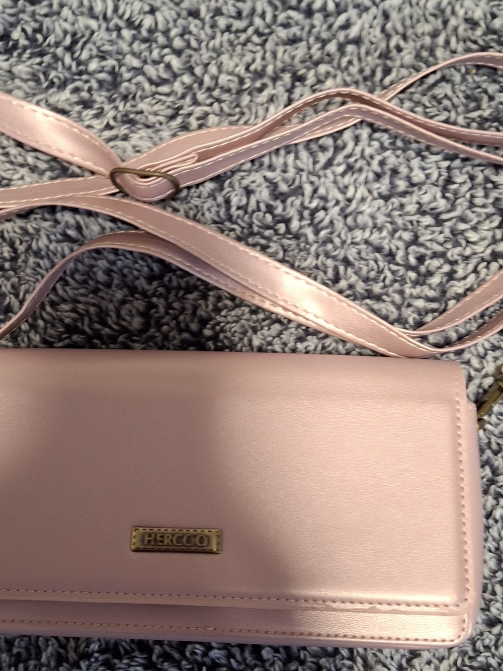 Pink Crossbody Wallet Purse